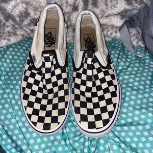 Checkered Vans!!
